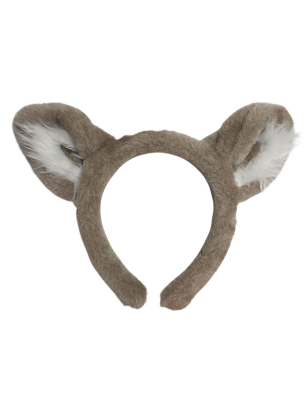 Wolf Ears Headband Plush Brown Faux Fur Headband Costume OS by Great Wolf Lodge